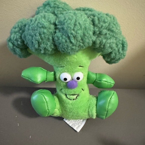 Toy Box Creations Other - Vtg Veggie Plush Broccoli Charles  1996 Limited Edition Toy Box Creation